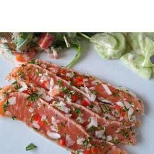 Gebrande zalm
